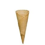 Cornet à glace dentelé SIMPLE 13 x 5.3 cm - Carton de 525 unités