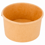 Pot à glace en carton neutre 90ml - carton de 2000 unités