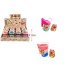 SQUISHY CAPYBARA + SLIME 160G 4 ASSORTIS FOREST TOYS