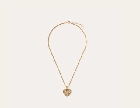 Collier Gas Coracao pm bicolore