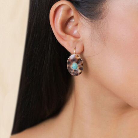 Boucles d'oreilles Nature Surabaya dormeuses Hiver 2025