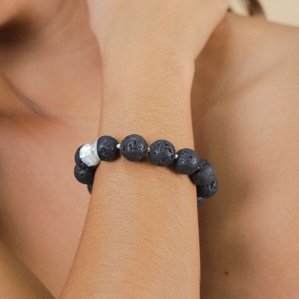 Bracelet Nature Volcan extensible Hiver 2025