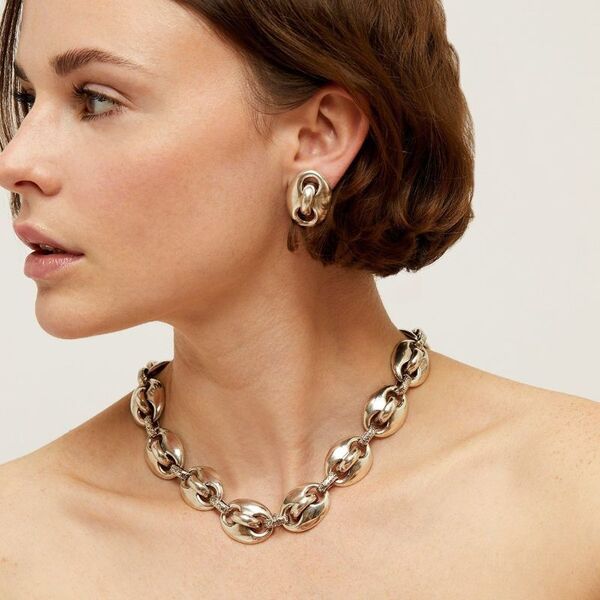 Boucles d'oreilles Gas puces Cophea mini argentées