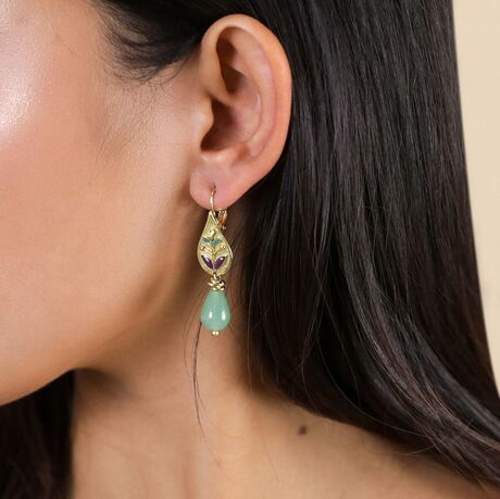 Boucles d'oreilles Franck Herval Celinda dormeuses Hiver 2025