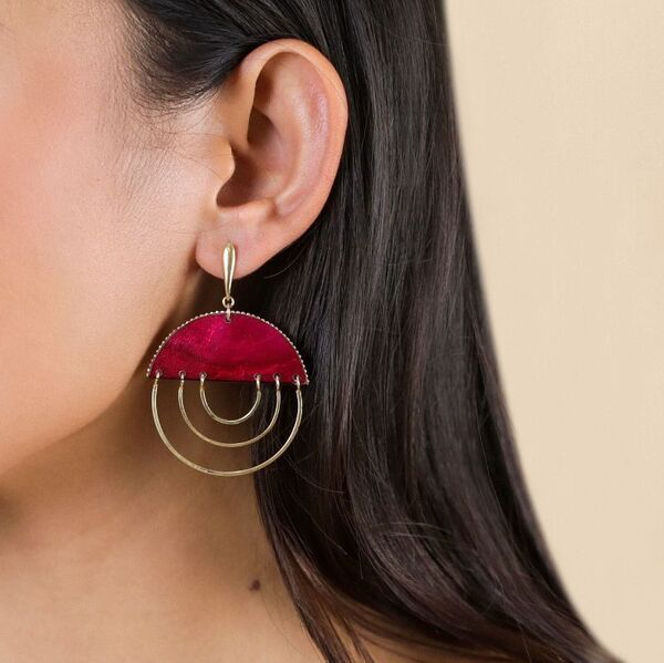 Boucles d'oreilles Franck Herval Marly Hiver 2025