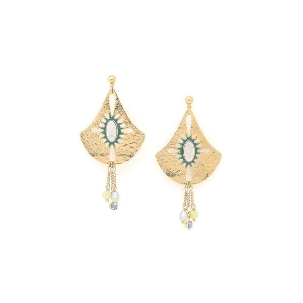 Boucles d'oreilles Franck Herval Zelie 3 pampilles Hiver 2025
