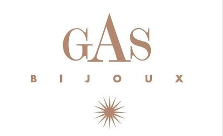 Boucles d'oreilles Gas Bolduc pm dorées