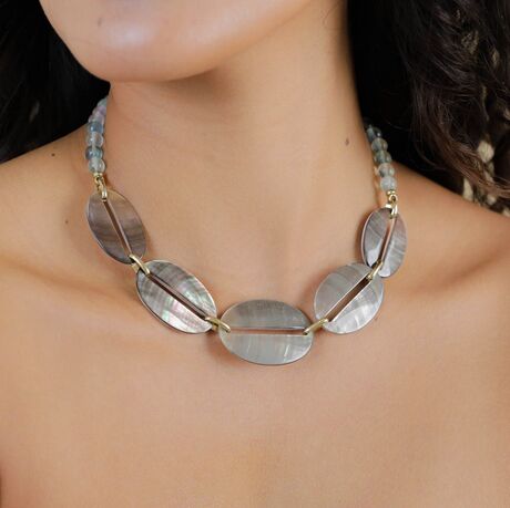 Collier Nature Fluorite Eté 2026