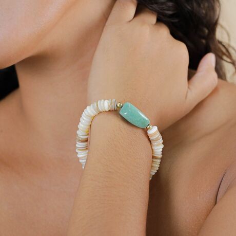 Bracelet Nature  Minerama aventurine Eté 2026