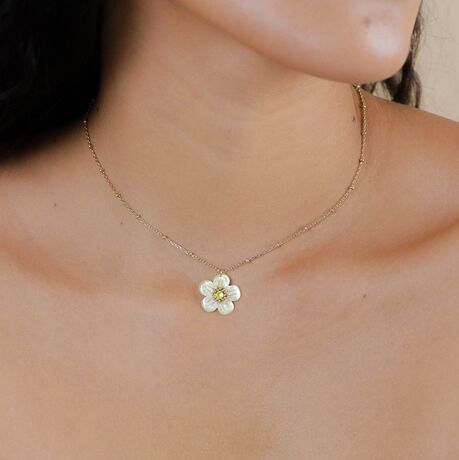 Collier Franck Herval Goldie court