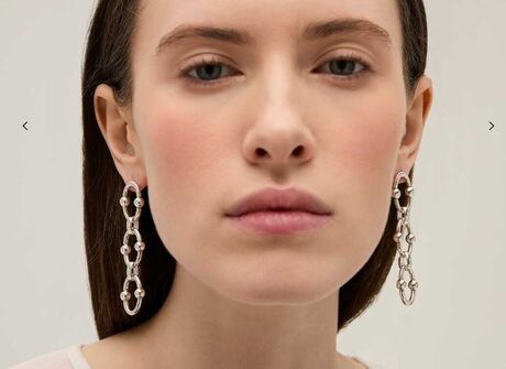 Boucles d'oreilles Gas Rivage mini argentées