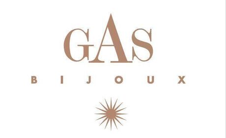 Boucles d'oreilles Gas Bambou mini émail dorées