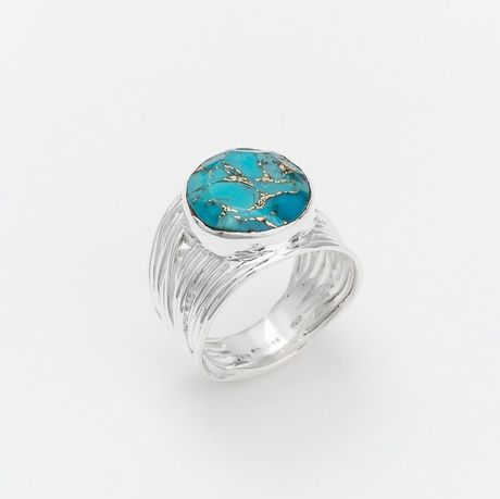 Bague ancienne argent massif et turquoise - Montres & Bijoux Bague ancienne argent massif et turquoise - Montres & Bijoux