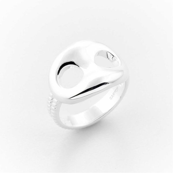 Bague en Argent Canyon Ezia Grain de café