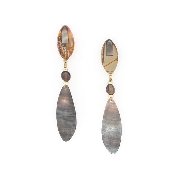 Boucles d'oreilles Nature L'Ile Rousse Hiver 2025