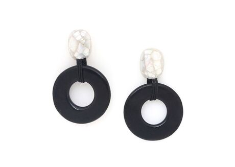 Boucles d'oreilles Nature Volcan Hiver 2025
