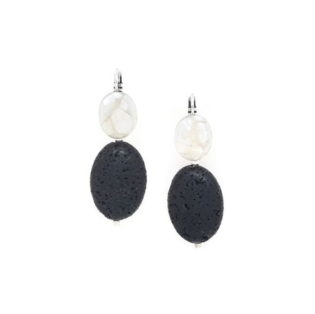 Boucles d'oreilles Nature Volcan dormeuses Hiver 2025