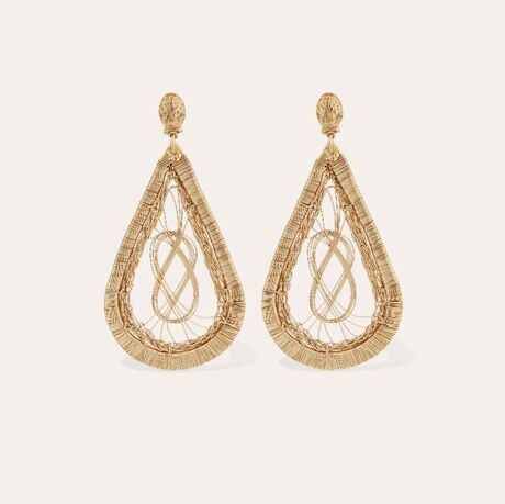 Boucles d'oreilles Gas Tojo Filéa dorées