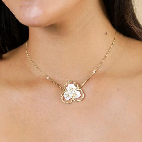 Collier Franck Herval Lisette pendentif   Hiver 2025