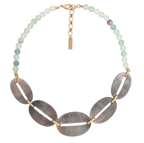 Collier Nature Fluorite Eté 2026