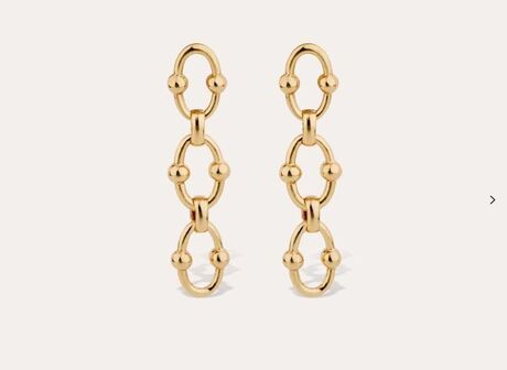 Boucles d'oreilles Gas Rivage mini dorées