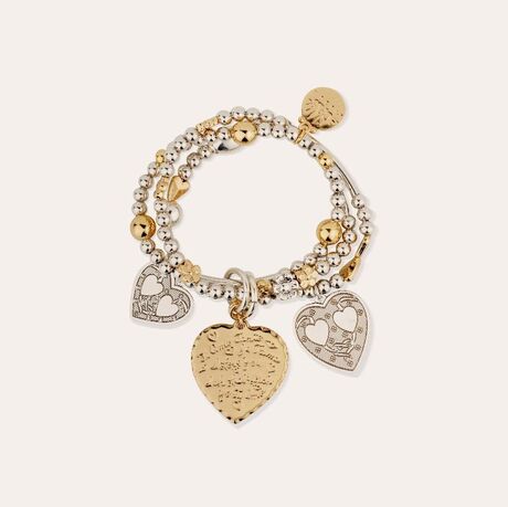 Bracelet Gas Merlin Love bicolore