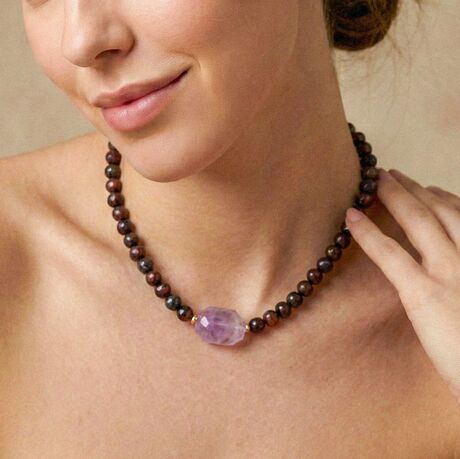 Collier Nature Belle de nuit court Hiver 2026
