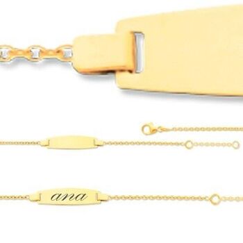 Gourmette bébé, enfant