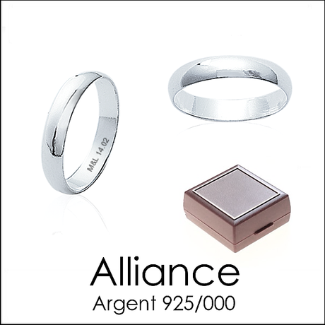 Alliance personnalisée gravure comprise