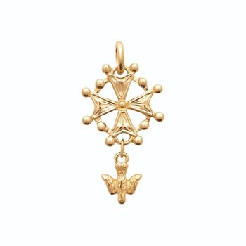Pendentif croix huguenote