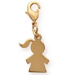 Petite fille Pla.or 18 carats