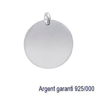 Médaille ronde argent