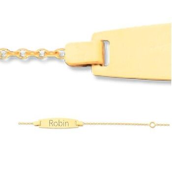 Gourmette bébé, enfant