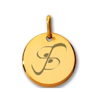 Médaille ronde massive