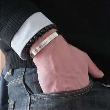 1 Joncs acier blanc