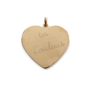 Médaille coeur GM