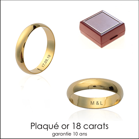 Bague gravure interieur hotsell
