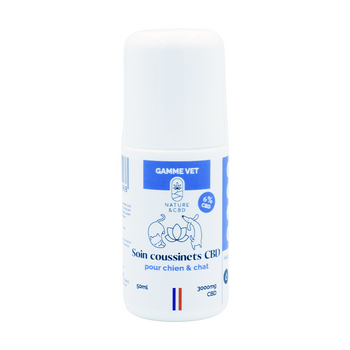 SOIN COUSSINETS CBD ANIMAUX 6%