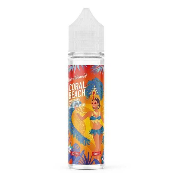 E-LIQUIDE 50ml Like A Woman Coral Beach
