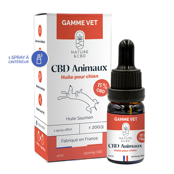 HUILE CBD CHIEN 15% – 1500 MG