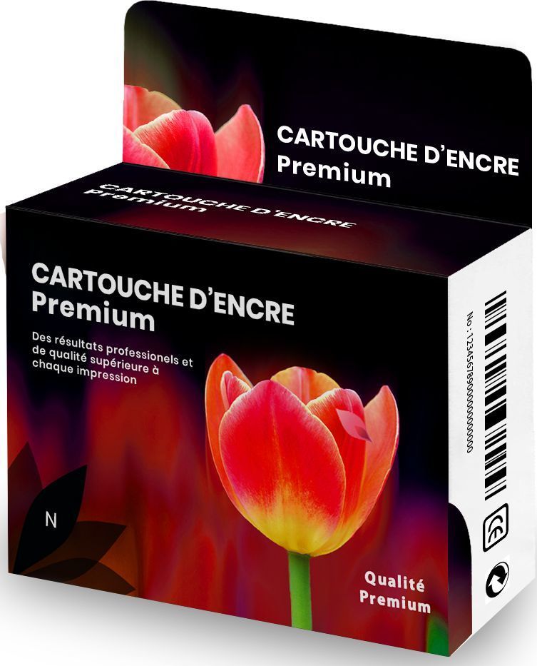 Lot de 5 Cartouches d'encre de Rechange pour Kodak 10XL 10B 10 Noir Lot de 5 Cartouches d'encre de Rechange pour Kodak 10XL 10B 10 Noir