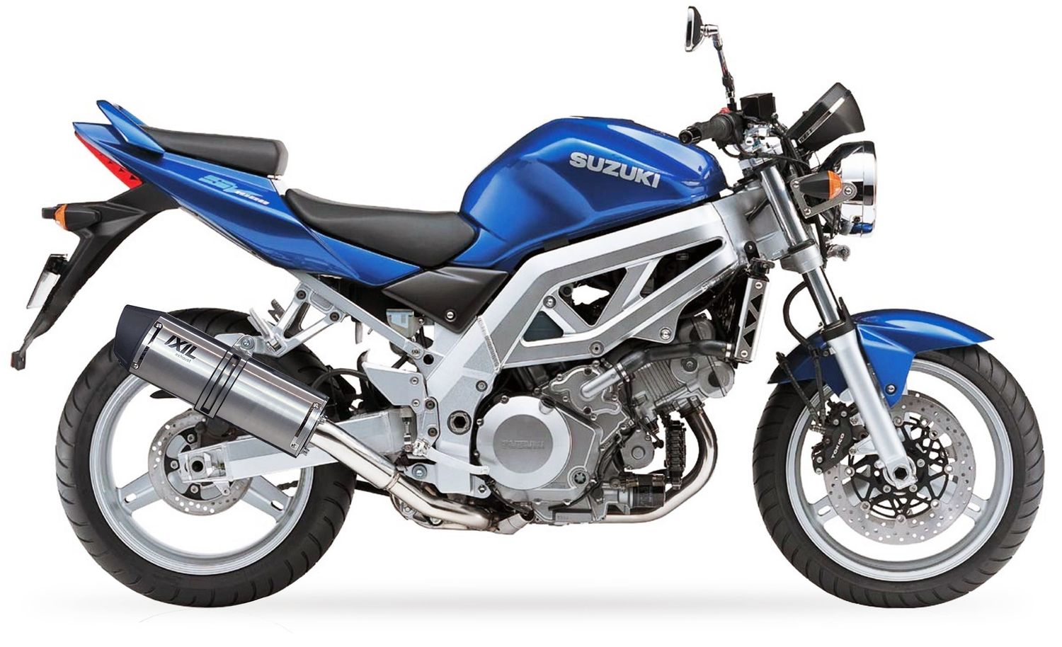 Silencieux (pot) Gauche D'occasion Pour Suzuki SV 1000 N - Référence GPA-975355478 - 42 000 Km