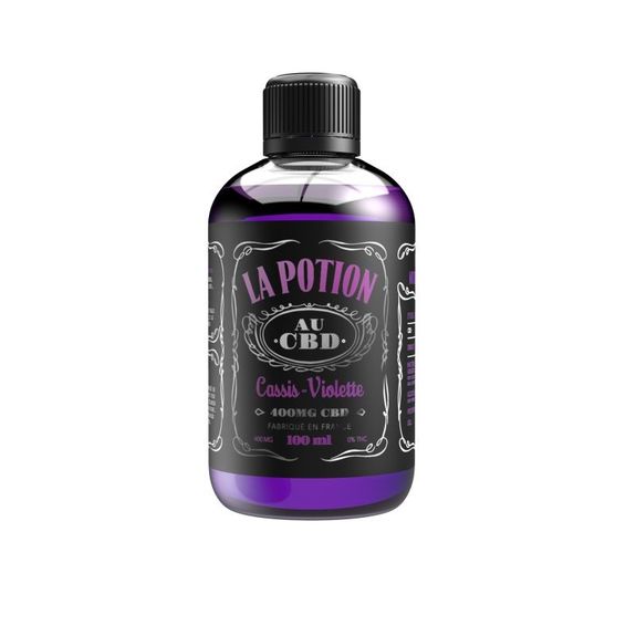 Sirop Cassis Violette | La Potion