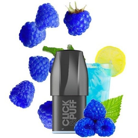 POD X-BAR CLICK & PUFF - Framboise Bleue Limonade