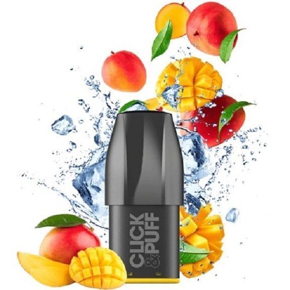 POD X-BAR CLICK & PUFF - Mangue Glacée