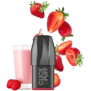 POD X-BAR CLICK & PUFF - Milkshake Fraise