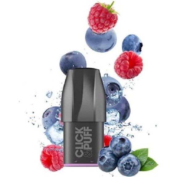 POD X-BAR CLICK & PUFF - Myrtille Framboise