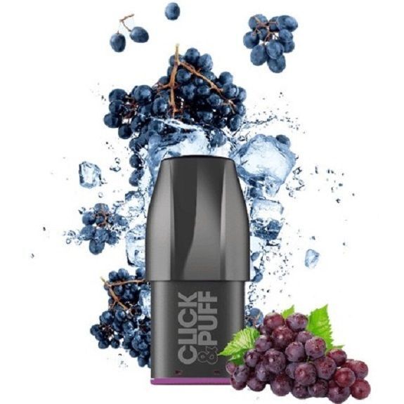POD X-BAR CLICK & PUFF - Raisin Glacé