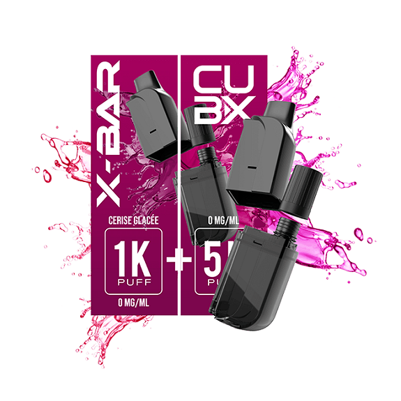 Pods CUBX - Cerise Glacée