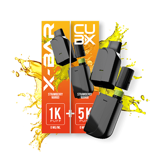 Pods X-BAR CUBX - Fraise Mangue
